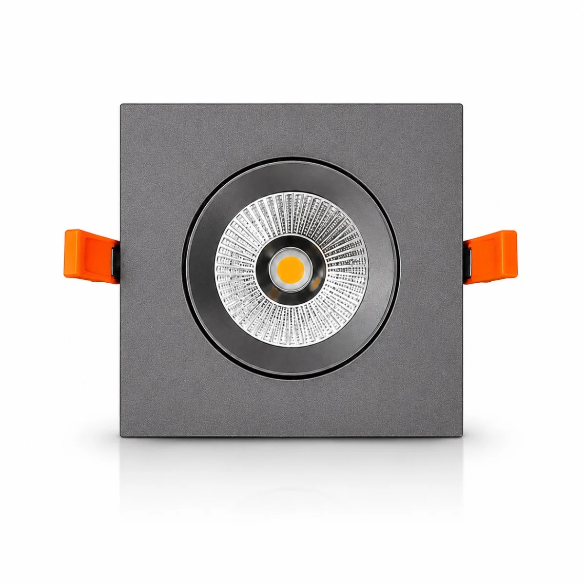 Gri Kare Sıva Altı Spot Armatür 12W-20W-30W-40W